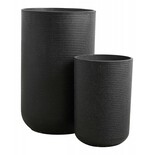 Nordal Granito bloempotten zwart - 29008