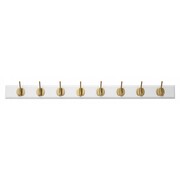 Nordal Edgy coat rack with 8 hooks - 40801