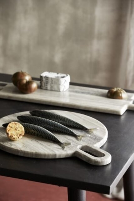 Nordal Tagliere Pasilla tondo marrone - 2369