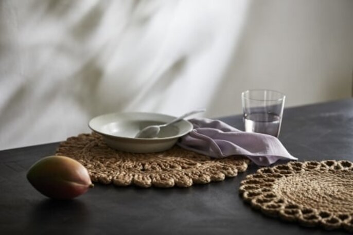 Nordal Braidu placemats set of 6 pieces - 62200