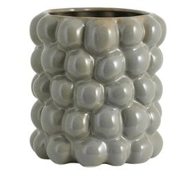 Nordal Carna vaso di fiori grigio