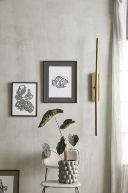 Nordal Carna Blumentopf grau - 91015