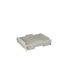 Broste Copenhagen Stacie storage box gray small Broste Copenhagen Stacie storage box gray small