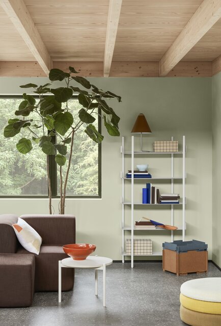 Broste Copenhagen Stacie Aufbewahrungsbox blau klein - 32000057