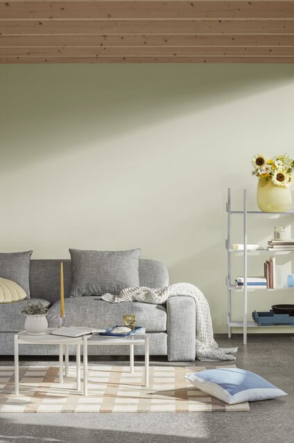 Broste Copenhagen Stacie opbergbox blauw small - 32000057
