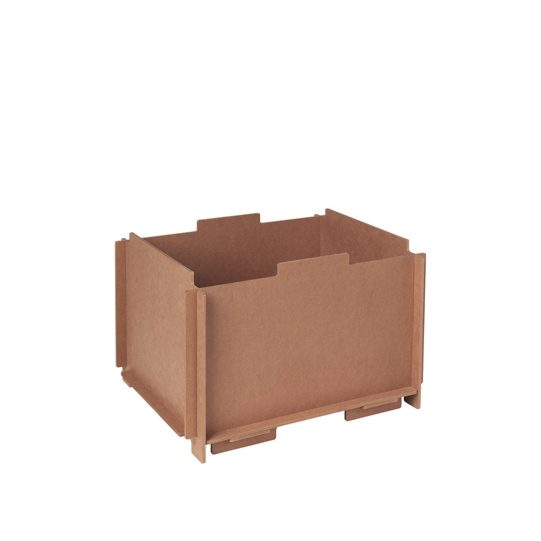 Broste Copenhagen Boîte de rangement Stacie marron grand - 32000053