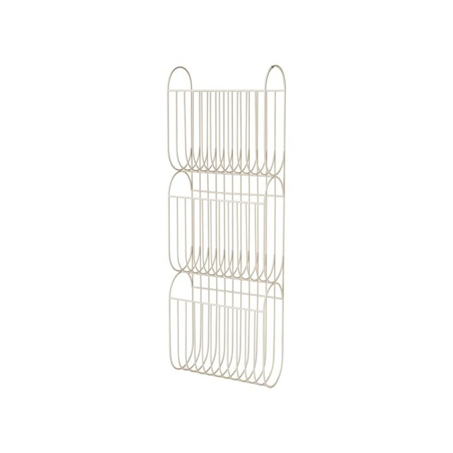 Broste Copenhagen Maggie porte-revues gris - 71178109