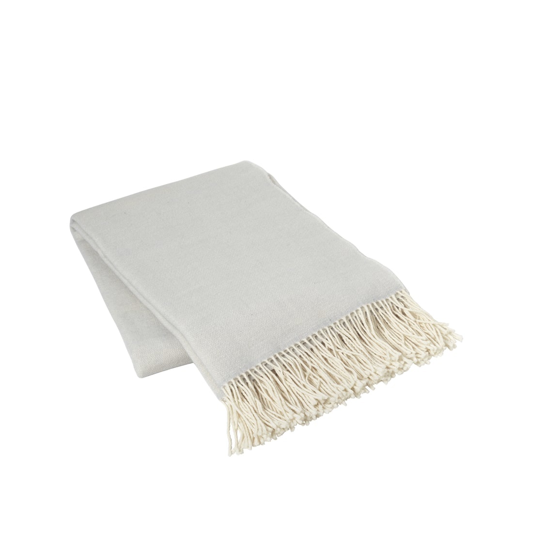 Broste Copenhagen Jeanne jeté blanc - 50030246