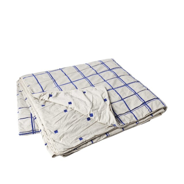 Broste Copenhagen Tagesdecke blau - 50030243