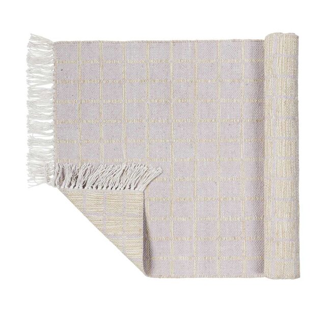 Broste Copenhagen Tapis Henny violet clair 70x140cm - 70070336 Broste Copenhagen Tapis Henny violet clair 70x140cm - 70070336