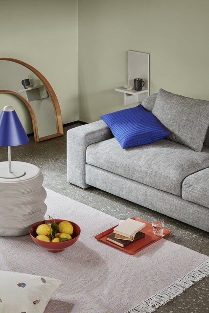 Broste Copenhagen Teppich Henny Helllila 70x140cm - 70070336 Broste Copenhagen Teppich Henny Helllila 70x140cm - 70070336