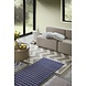 Broste Copenhagen Henny vloerkleed blauw 70x140cm - 70070334 Broste Copenhagen Henny vloerkleed blauw 70x140cm - 70070334