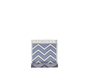 Broste Copenhagen Tappeto Noah blu 70x140cm Broste Copenhagen Tappeto Noah blu 70x140cm