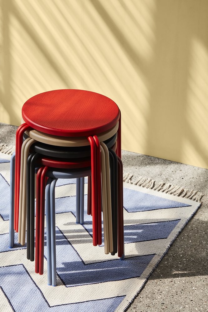 Broste Copenhagen Alfombra Noah azul 140x200cm - 70070339 Broste Copenhagen Alfombra Noah azul 140x200cm - 70070339