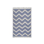 Broste Copenhagen Teppich Noah blau 140x200cm - 70070339 Broste Copenhagen Teppich Noah blau 140x200cm - 70070339