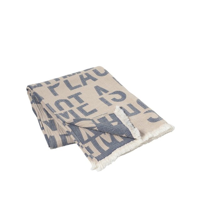 Broste Copenhagen Citation plaid sable - 50030226
