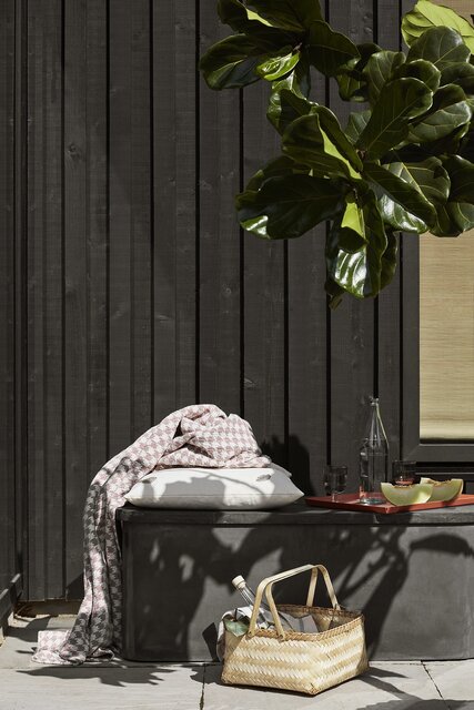 Broste Copenhagen Bernhardt plaid rosso - 50030229
