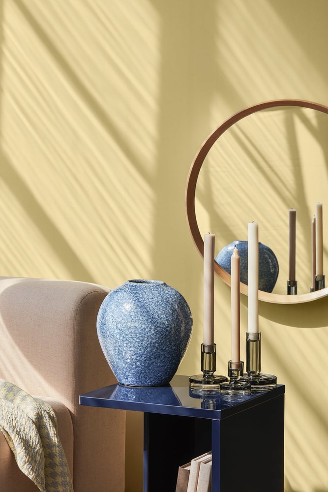 Broste Copenhagen Bernhardt Überwurf gelb - 50030232 Broste Copenhagen Bernhardt Überwurf gelb - 50030232