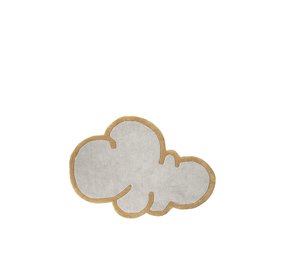 Broste Copenhagen Cloud rug gray