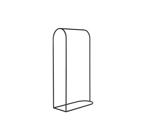 Broste Copenhagen Archie kledingrek zwart Broste Copenhagen Archie kledingrek zwart