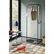 Broste Copenhagen Archie kledingrek met spiegel zwart - 32000049 Broste Copenhagen Archie kledingrek met spiegel zwart - 32000049