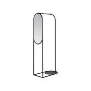 Broste Copenhagen Archie portant avec miroir noir - 32000049 Broste Copenhagen Archie portant avec miroir noir - 32000049