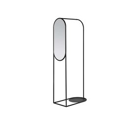 Broste Copenhagen Archie portant avec miroir noir Broste Copenhagen Archie portant avec miroir noir