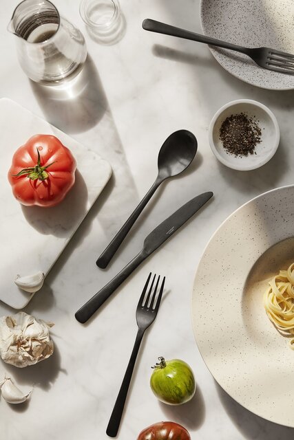 Broste Copenhagen Nordic Vanilla pastaplater beige sett med 4 deler - 14533470