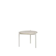 Broste Copenhagen Elaine table white Ø49.5cm - Elaine table white Ø49.5cm
