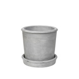 Broste Copenhagen Vaso da fiori Rolf grigio Ø37cm - 14469054 Broste Copenhagen Vaso da fiori Rolf grigio Ø37cm - 14469054