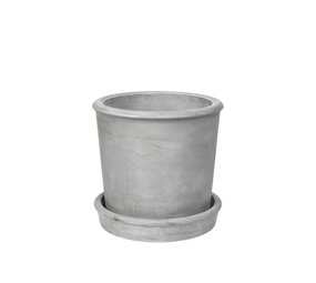 Broste Copenhagen Rolf bloempot grijs Ø37cm Broste Copenhagen Rolf bloempot grijs Ø37cm