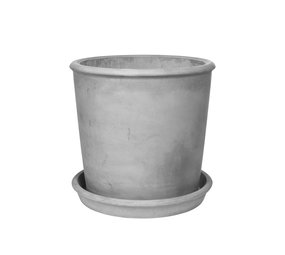 Broste Copenhagen Pot de fleurs Rolf gris Ø50cm Broste Copenhagen Pot de fleurs Rolf gris Ø50cm