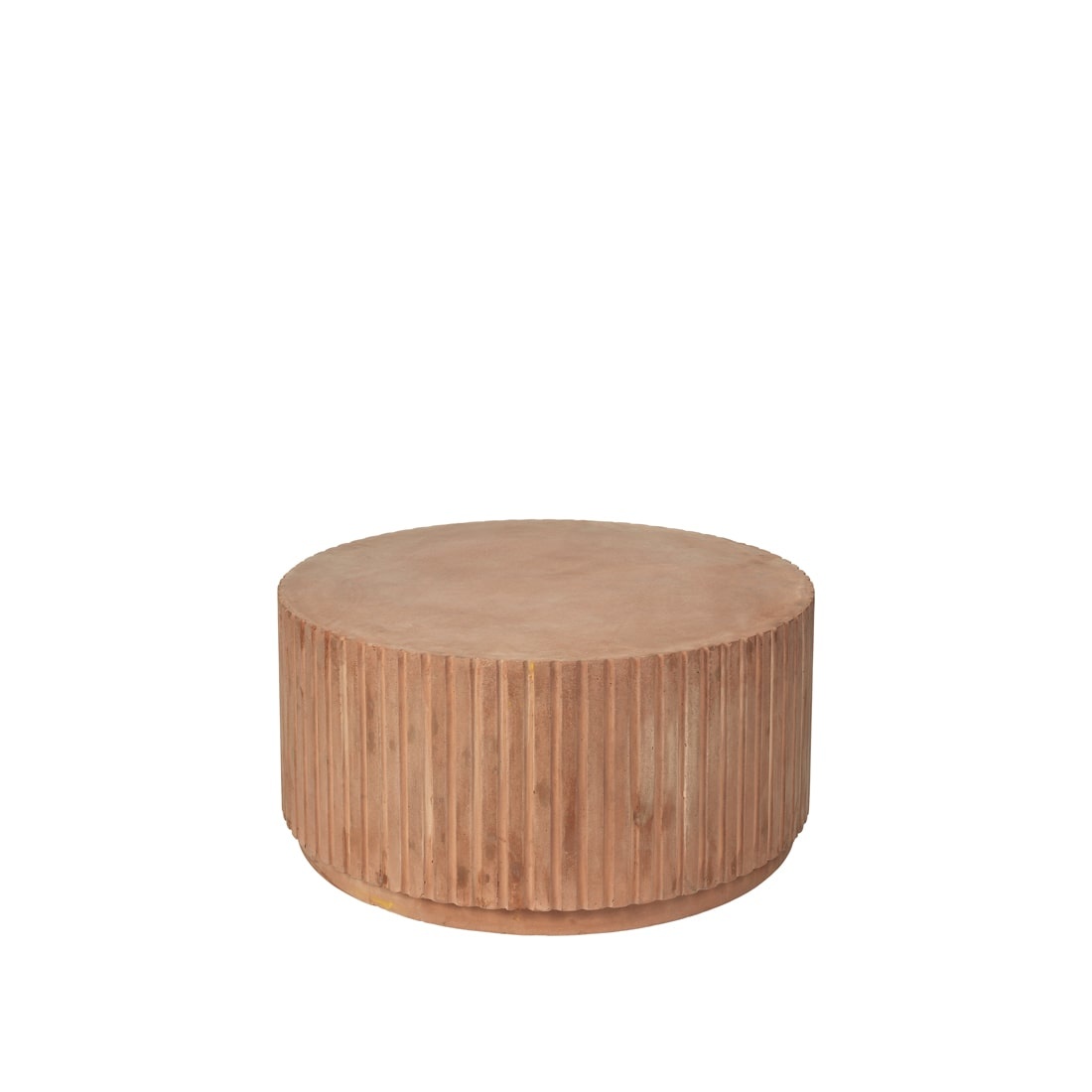 Broste Copenhagen Rillo Podium Terrakotta Ø75cm - 14469049