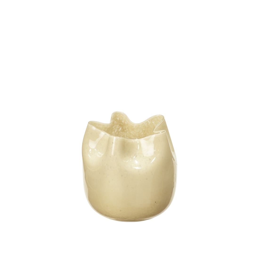 Broste Copenhagen Vase Esther jaune - 14485025