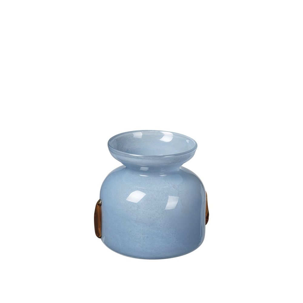 Broste Copenhagen Florero Vera azul - 14485038
