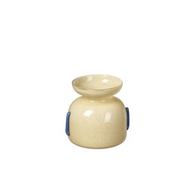 Broste Copenhagen Florero Vera amarillo