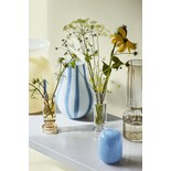 Broste Copenhagen Vera vaas geel Ø21cm - 14485040 Broste Copenhagen Vera vaas geel Ø21cm - 14485040