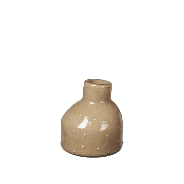 Broste Copenhagen Silas vaas zand  Ø20cm - 14485047
