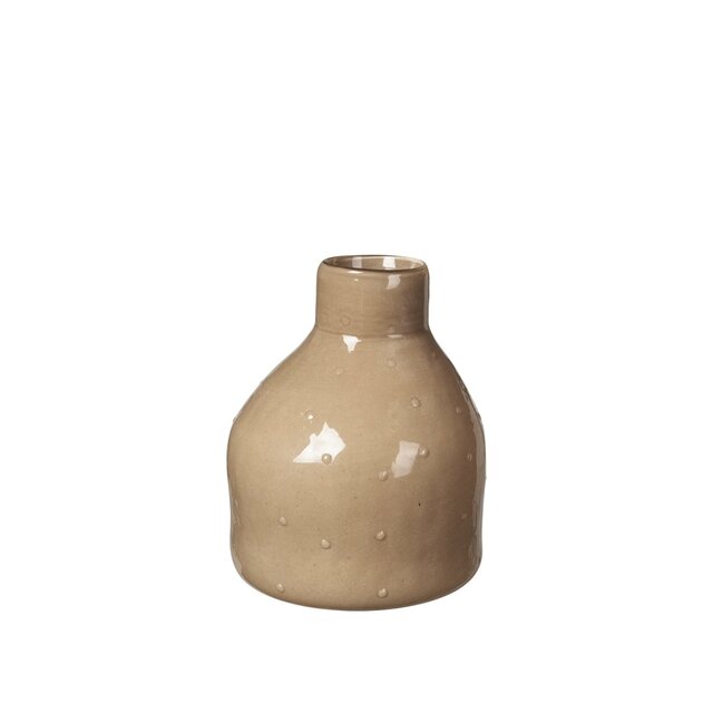 Broste Copenhagen Vase Silas sable Ø25cm - 14485048