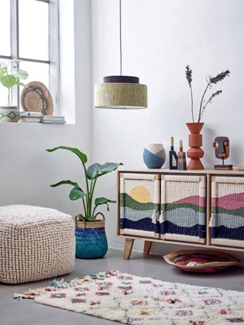 Bloomingville Pouf Suna - 82041184 Bloomingville Pouf Suna - 82041184