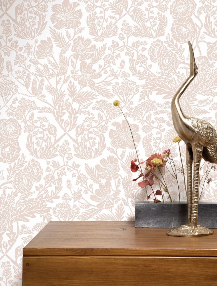 KEK Amsterdam Blommig tapet naken 100x280cm - FR-007 KEK Amsterdam Blommig tapet naken 100x280cm - FR-007