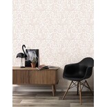 KEK Amsterdam Bloemen behang nude 100x280cm - FR-007