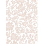 KEK Amsterdam Floral wallpaper nude 100x280cm - FR-007 KEK Amsterdam Floral wallpaper nude 100x280cm - FR-007