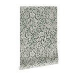 KEK Amsterdam Carta da parati floreale verde 100x280cm FR-004