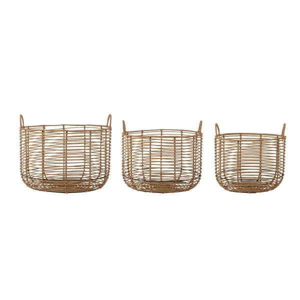 Bloomingville Paniers Mekkel set de 3 pièces - 82056852