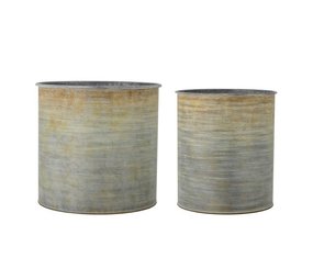 Bloomingville Meick flower pots set of 2 pieces Bloomingville Meick flower pots set of 2 pieces