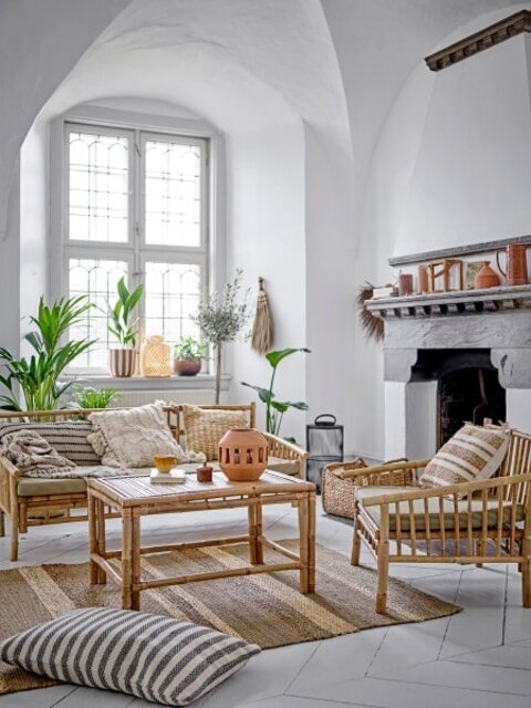 Bloomingville Selma kurvesæt med 2 stk - 82053631 Bloomingville Selma kurvesæt med 2 stk - 82053631