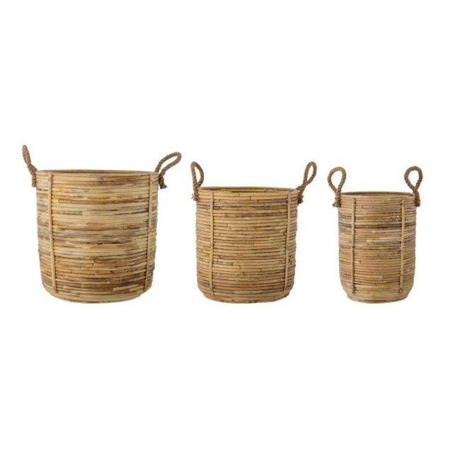 Bloomingville Lot de 3 paniers Tesser - 82056759