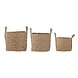 Bloomingville Kayes manden set van 3 stuks - 82056666 Bloomingville Kayes manden set van 3 stuks - 82056666