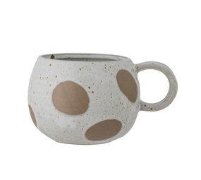 Bloomingville Elia mokken bruin set van 6 stuks